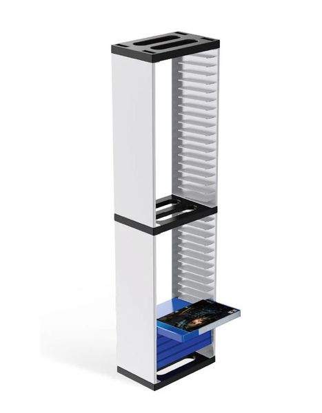 Dobe 36 CD Storage Disk Tower for PS4, PS5, Xbox One, Xbox Series X/S