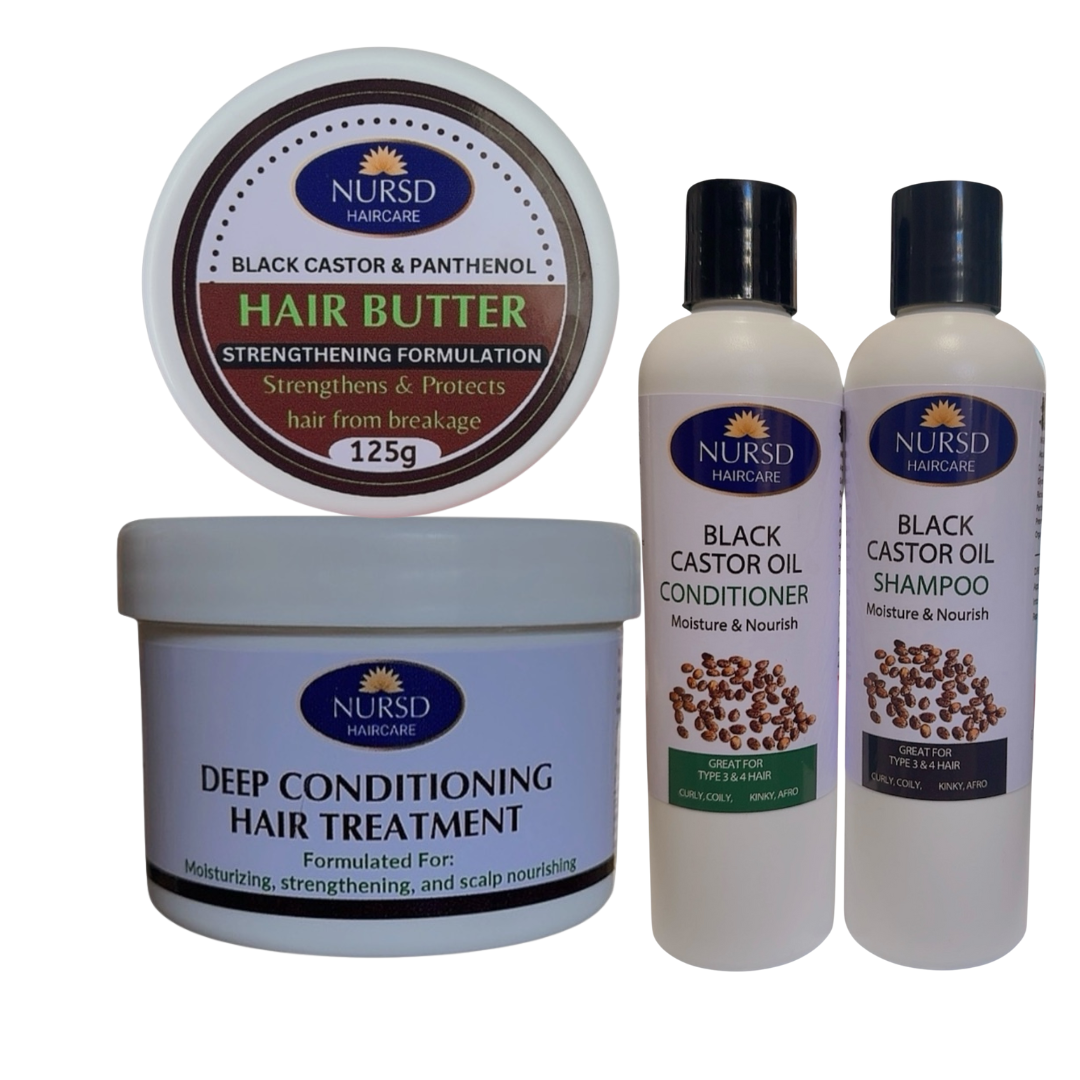 Nursd Organics Complete Washday System (4-Step Growth & Repair Routine)