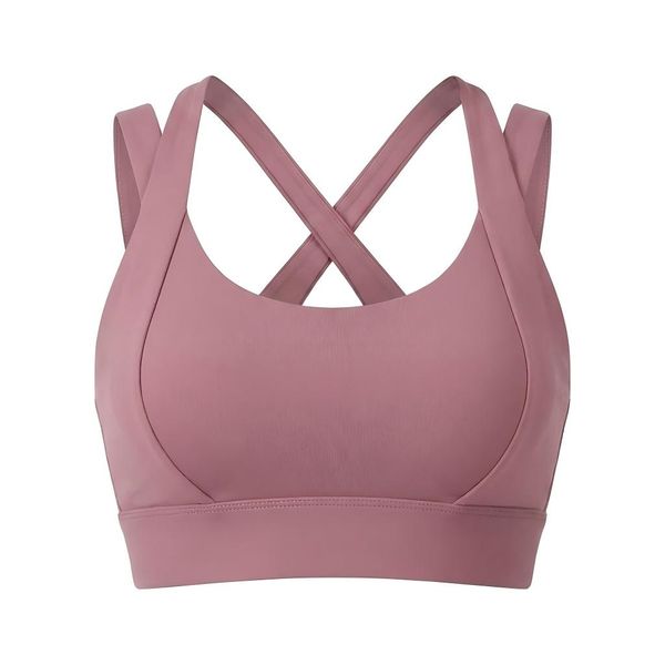 Women's High Impact Sports Bra - Strappy Crisscross Back
