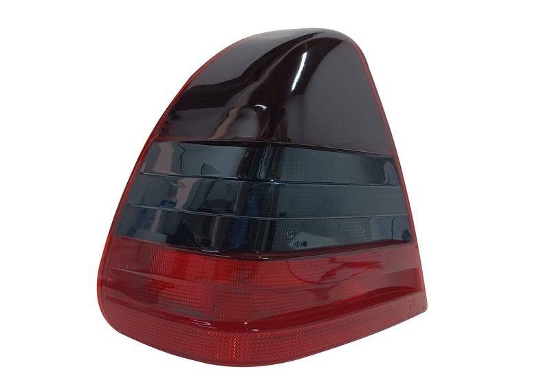Left Side Smoked Tail Light/Lamp Compatible with Mercedes W202 C-Class - 1994-1999