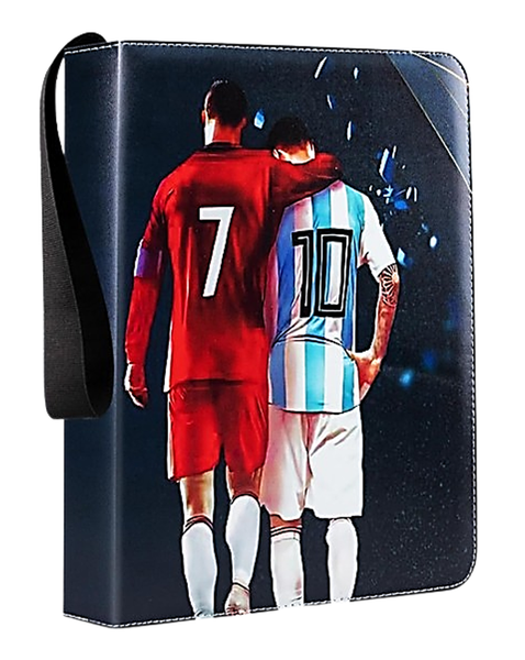 RONALDO MESSI Friendship - 900 Trading Card Binder Folder