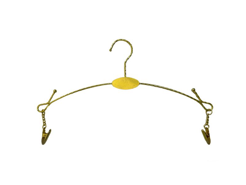 Metal bra Hangers - Gold
