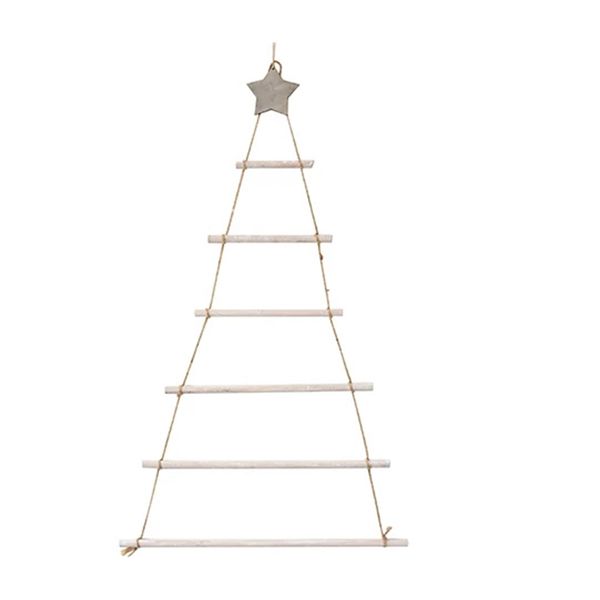 DIY Wooden Christmas Tree Wooden Wall Hanging Christmas Tree New Year Decor