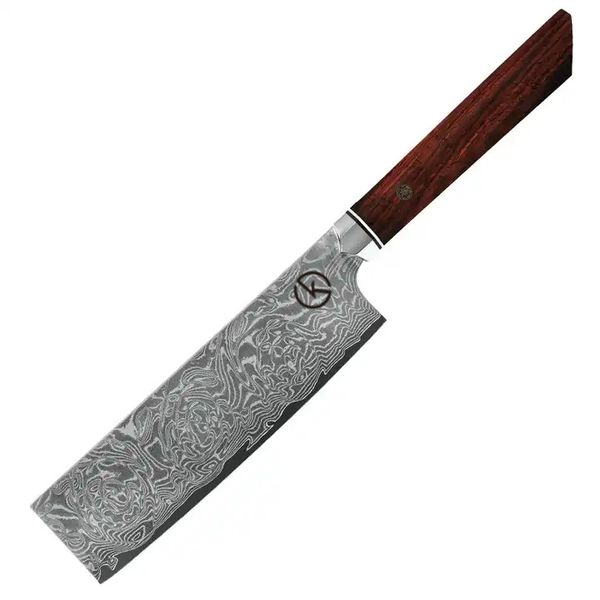 Koch Knives Japanese Stainless Damascus Nakiri Knife - KK683