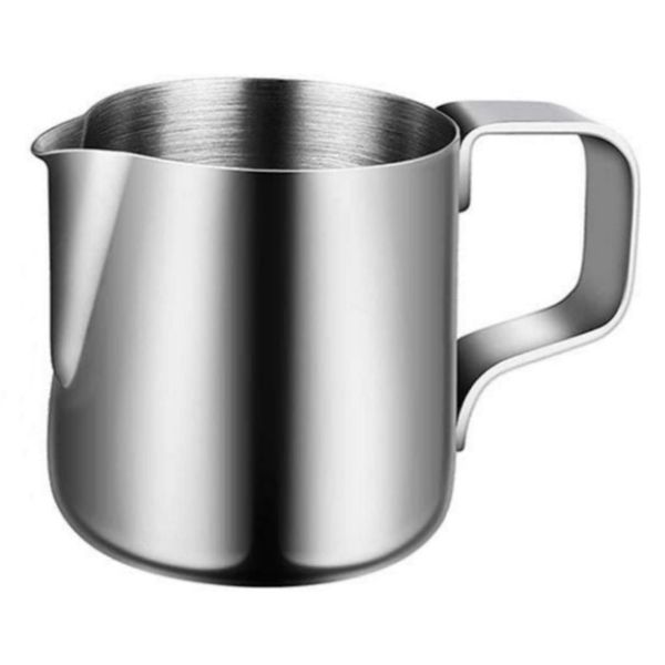 Milk Cup, Stainless Steel, 350ml, Silver