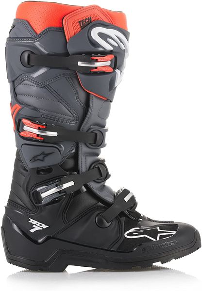 Tech 7 Enduro/Mx Boots - Grey/Red image