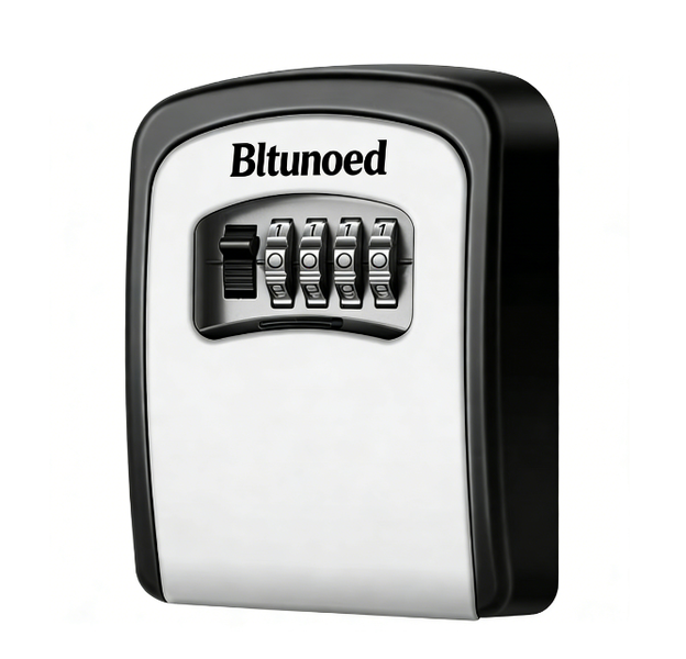 Bltunoed Combination Key Storage Box, Wall-Mounted, Aluminium Alloy
