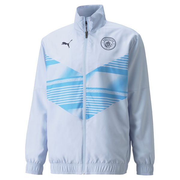 Manchester City Prematch Jacket White 2021/22