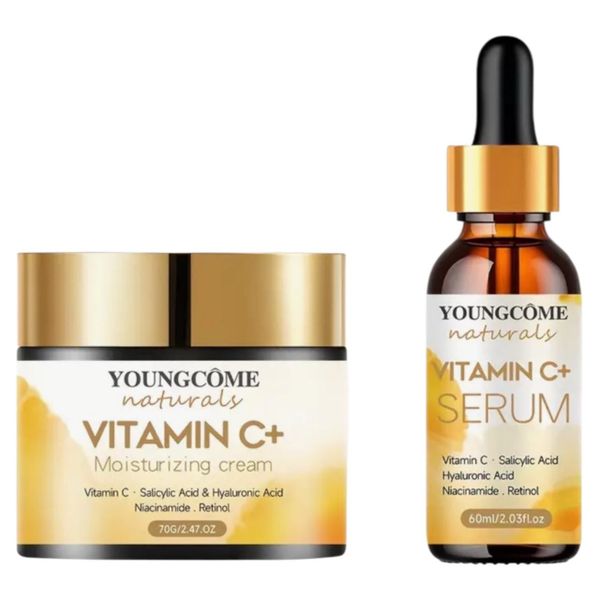 Advanced Vitamin C Skin Brightening &amp; Anti-Aging Serum + Moisture Duo Set