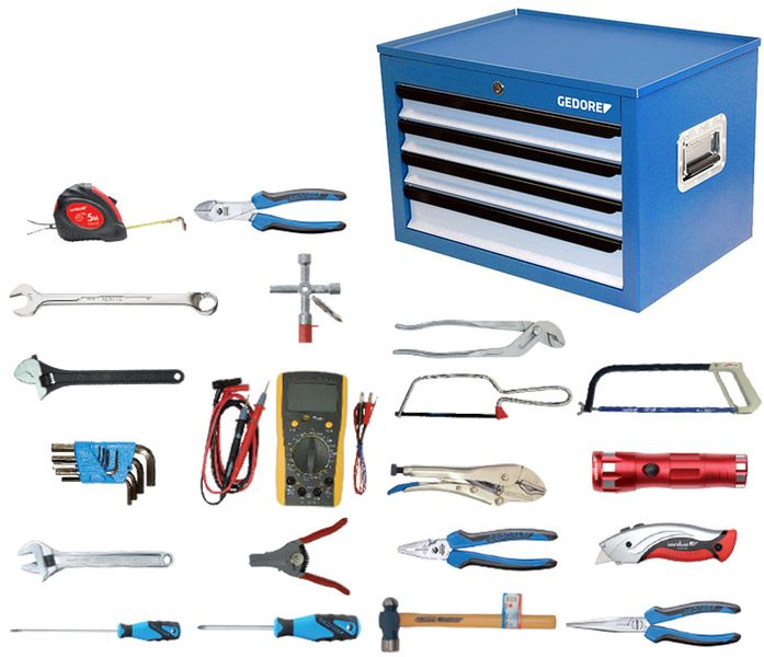 Gedore Electricians Light Current Toolkit