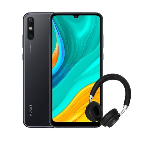 Huawei Y6p 64GB Dual Sim - Midnight Black Bundle