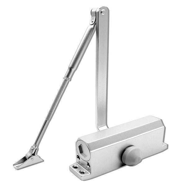 Adjustable Automatic Spring Hydraulic Door Closer for Commercial &amp; Home Use