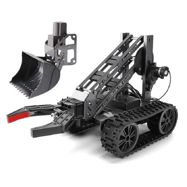 Robot Arm Kit &amp; Excavator: 2-in-1 Science Toy for Kids