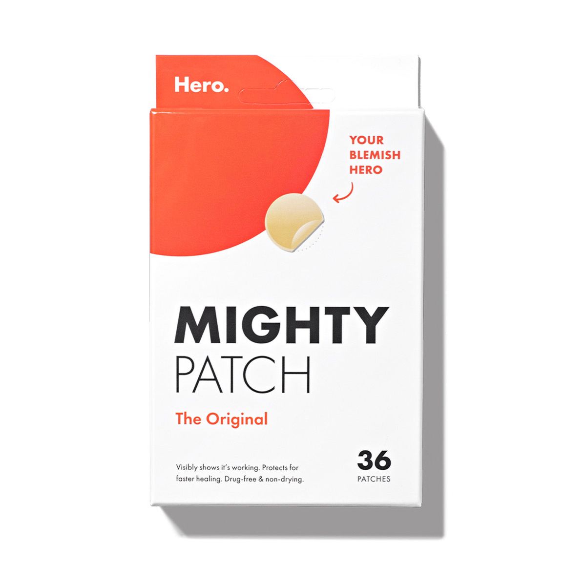 Hero Mighty Patch Hydrocolloid Acne Pimple Patches - 36