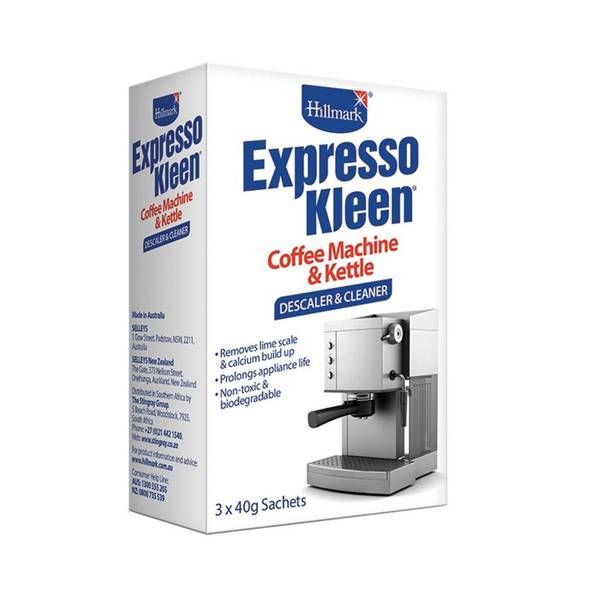 Hillmark - Expresso Kleen Sachets - 3 x 0.04kg