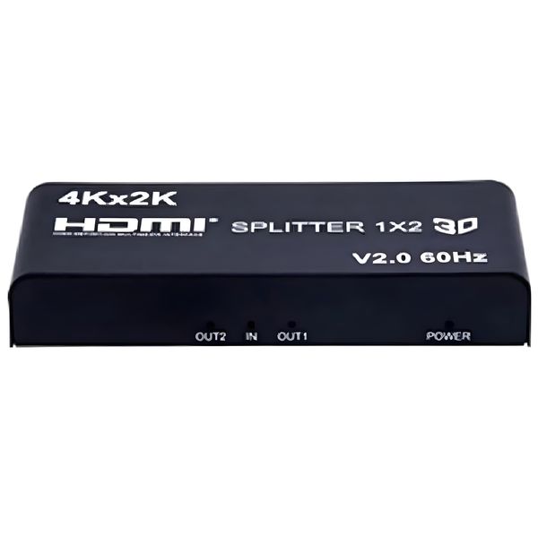 HDMI Splitter PST-V2.0 4K102IR - 2-Port 4K 60Hz with IR Extension