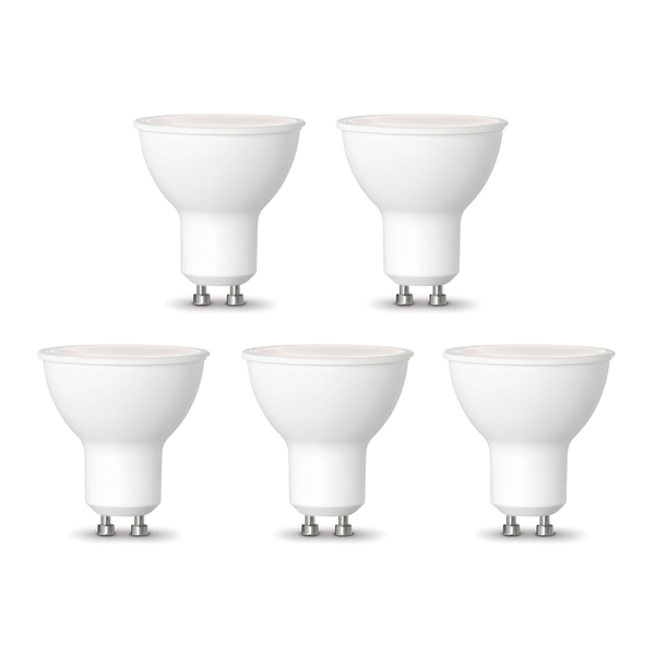 SET OF 5: 5W GU10 Loadshedding Downlight LED