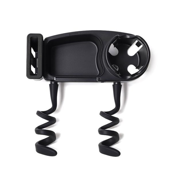 3in1 Removable Stroller Snack Tray with lid with Cup &amp; Phone Holder