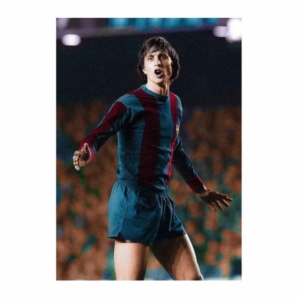 Johan Cruyff Barcelona Poster - A1