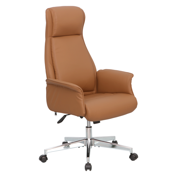 Palmer Manager High Back Office Chair with Faux Leather, Height Adjustable