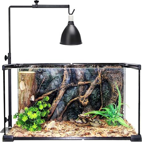 Adjustable Reptile Terrarium Heat Lamp Stand Reptile Lamp Holder Bracket Shop Today. Get it Tomorrow takealot