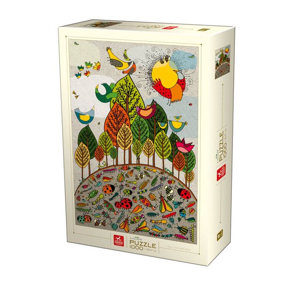 Nature: Birds &amp; Bugs - 1000 Piece Adult Jigsaw Puzzle