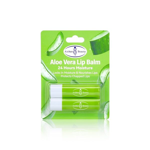 Aloe Vera 24H Moisture Lip Balm Duo