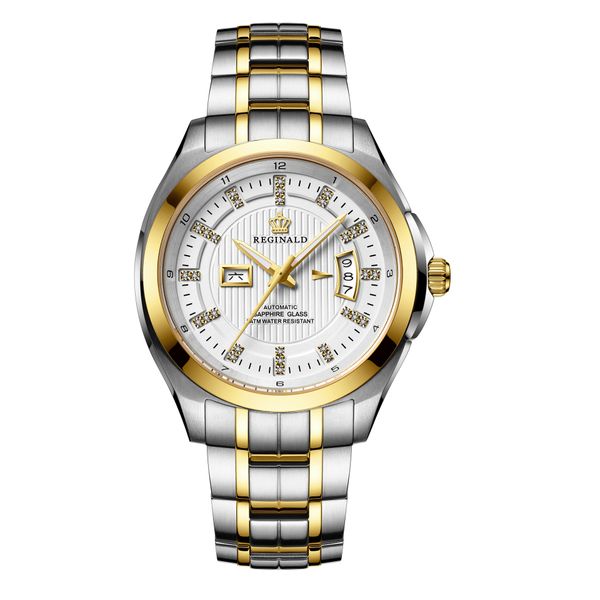 Men's Watch Crown Double Calendar Automatic Mechanical Watch Business Watch