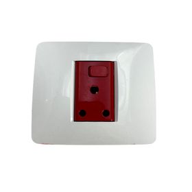Gewiss - White Complete 4x4 Dedicated Switch With RSA 3 Pin Plug | Shop