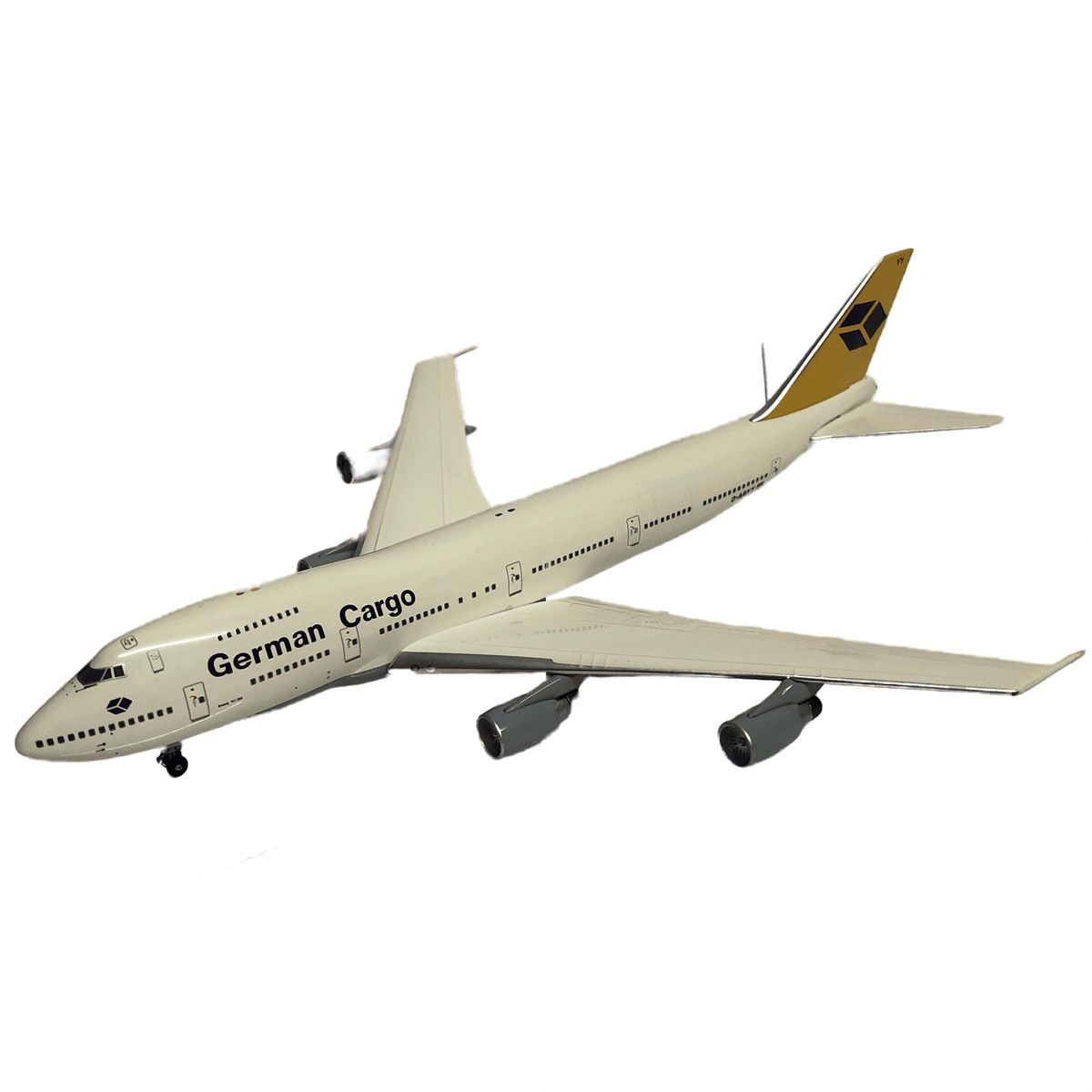 1400 Scale, German Cargo, Boeing 747200, Metal Display Model Aircraft