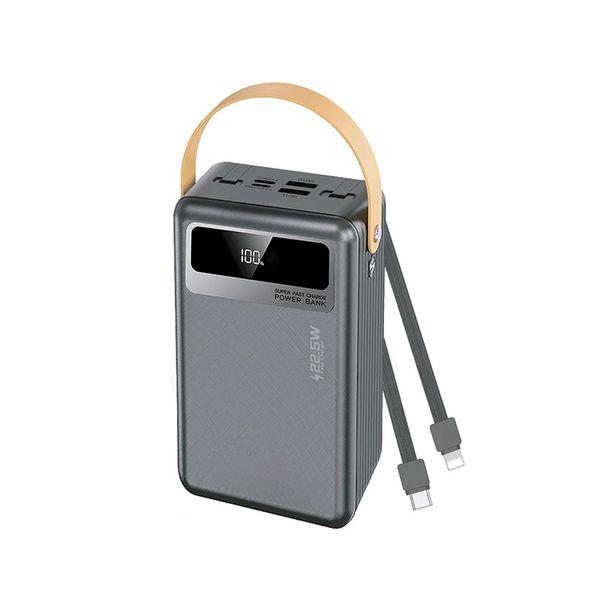 Portable Hanging Power Bank with LED Indicator - 22.5W Fast Charging