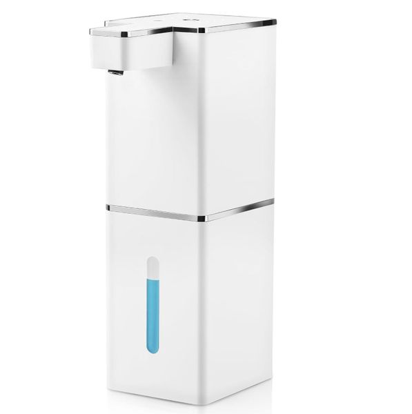 Touchless Soap Dispenser 380ml White - IR Sensor Auto Foam for Bathroom