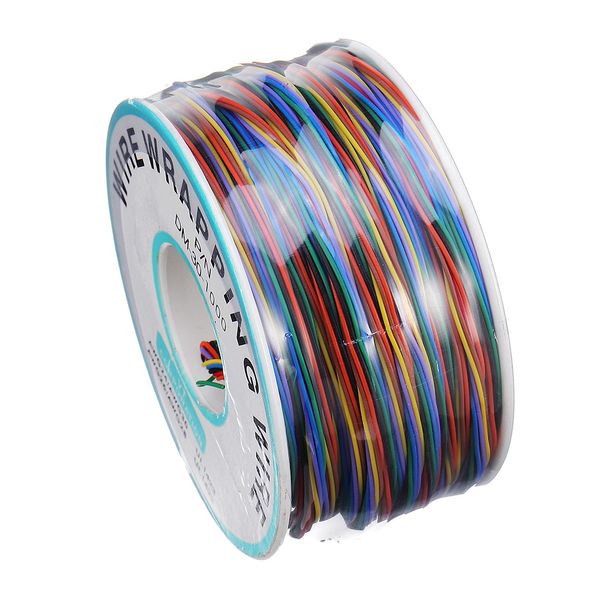 30AWG 8 colors OK Wire Wrapping Wire Aircraft Fly Wire B-30-1000