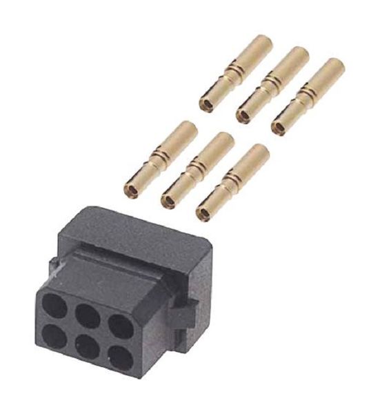 Harwin (M80-8880605) Rectangular Connector, Receptacle, 2 mm, Crimp, 2 Row