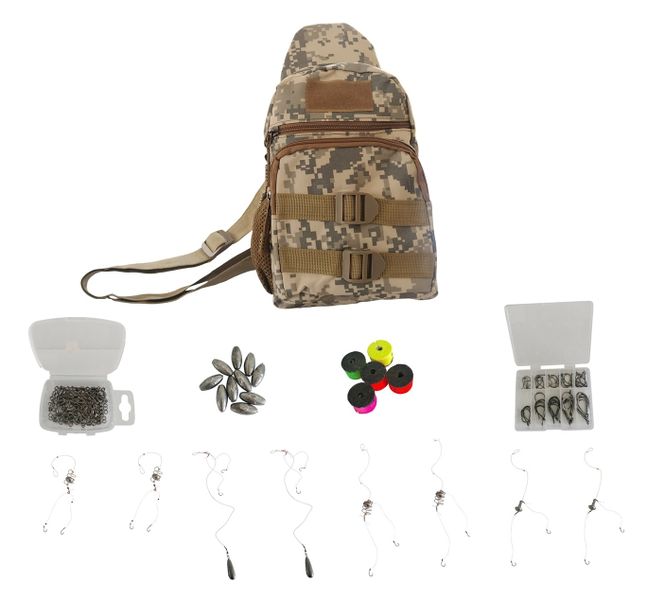 Beginners Mini Kids Fishing Kit with Sling Bag