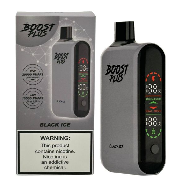 Boost Plus 20000 Puffs Disposable Vape With 25ml Black Ice