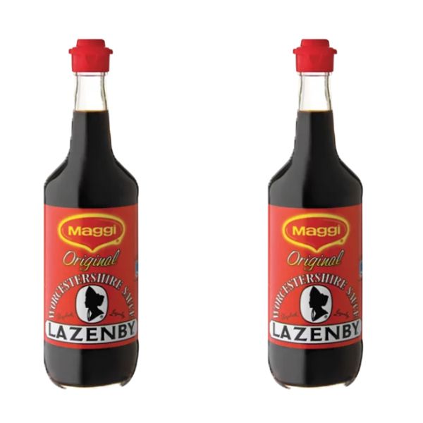 Maggi Lazenby Original Worcester Sauce - 2 x 500ml