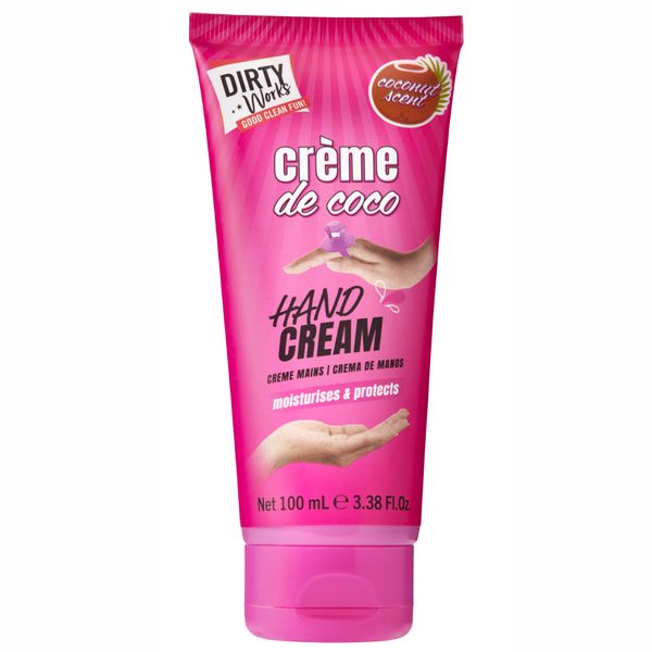 Dirty Works Crème de Coco Hand Cream - Nourishing Moisturiser - 100ml