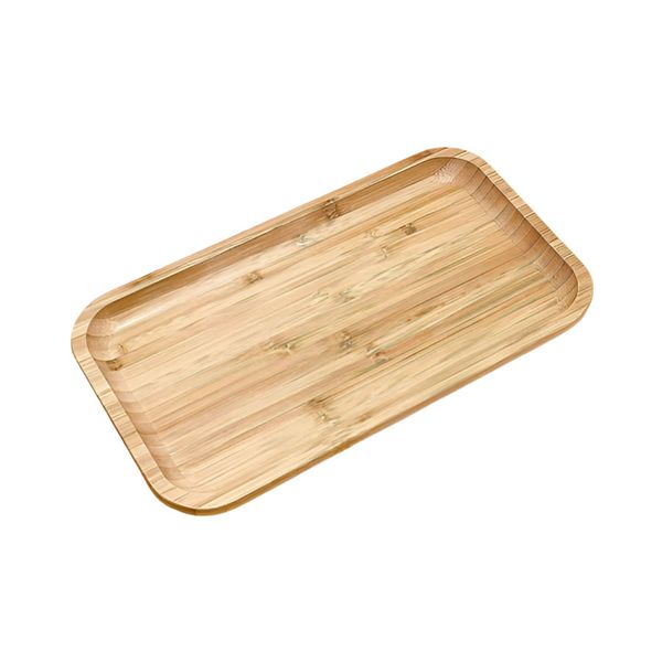 Multifunctional Rectangular Bamboo Décor Serving Tray