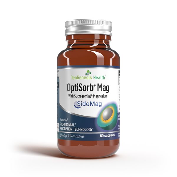 OptiSorb Sucrosomial Magnesium - Patented High dose with Boron (60Capsuels)