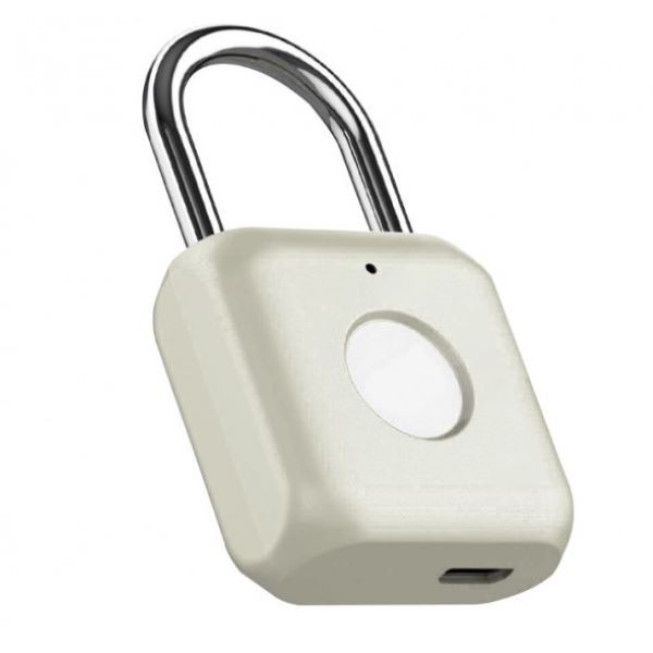 Lock Smith Smart Padlock with Fingerprint Sensor - USB Charge