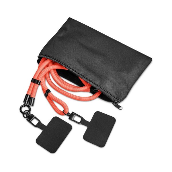 Phone crossbody and wrist strap set