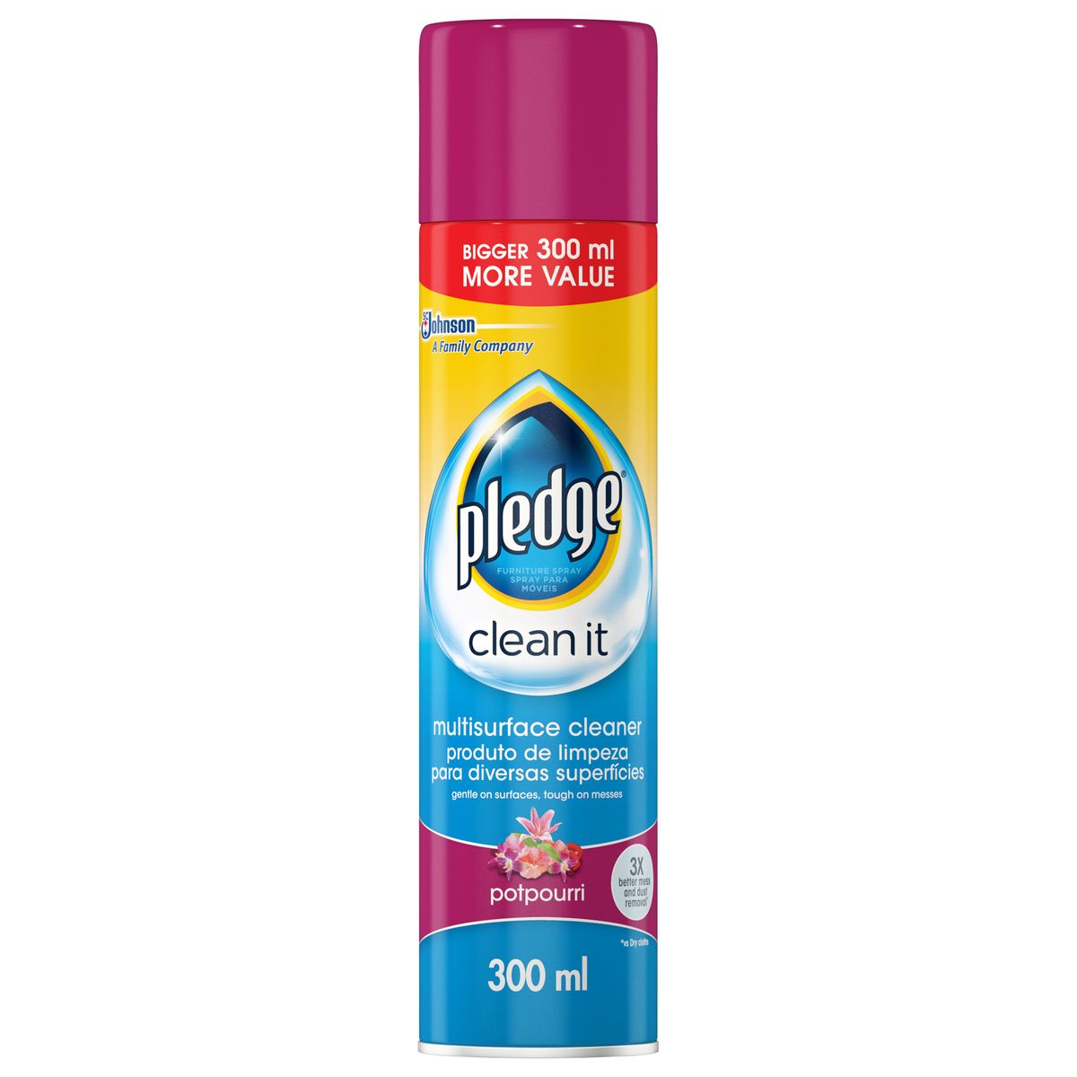 Pledge MultiSurface Cleaner Potpourri 300ml Shop Today. Get it
