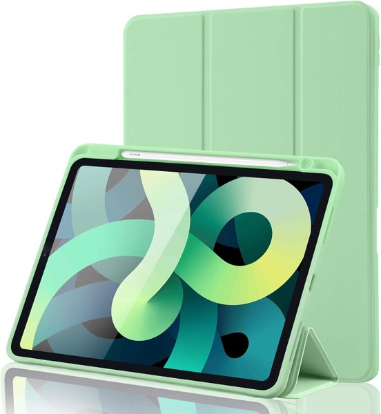 Smart Flip Protective Cover With Pencil Holder Compatible with Apple iPad 10.2 inches