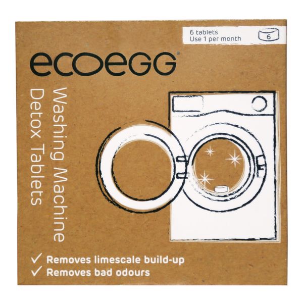 ecoegg Washing Machine &amp; Dishwasher Detox Tablets - Pack of 6