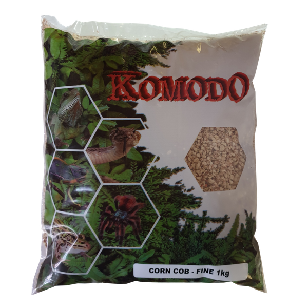 Komodo CORN COB COARSE - 1kg FINE