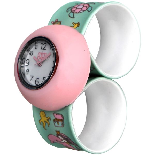 Mimbee 3D Snap Watch - One Size, Soft Silicone, Analogue