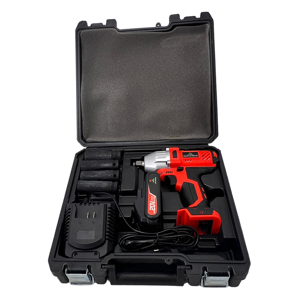 20V Cordless 1/2Inch Impact Drill With 4Pieces Sockets Set