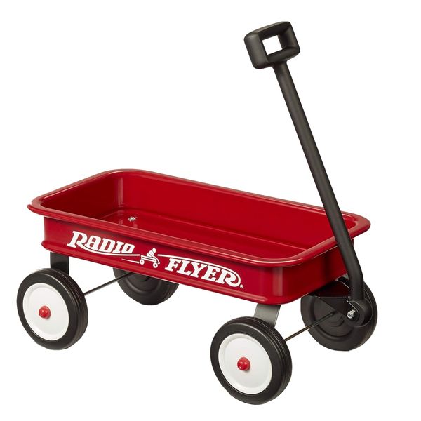 Toys Radio Flyer Kids Mini Red Wagon With Pulling Handle - 42cm