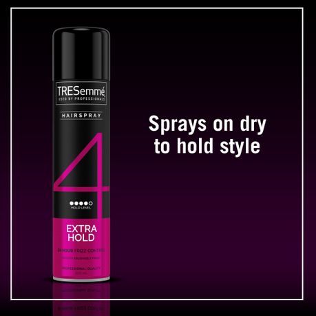 tresemme hair spray 4
